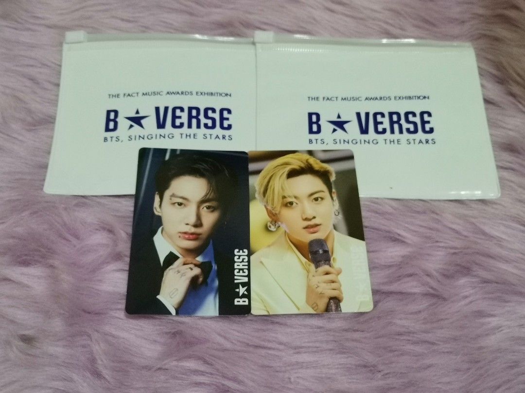 BTS BVERSE Exhibition - JUNGKOOK Singing B & Stars BTS, VERSE