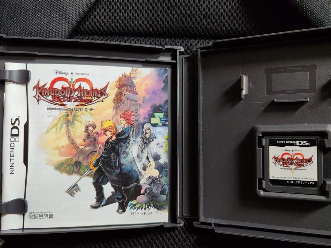 Kingdom heart 358/2 Days Nintendo Ds square enix Disney game cartridge