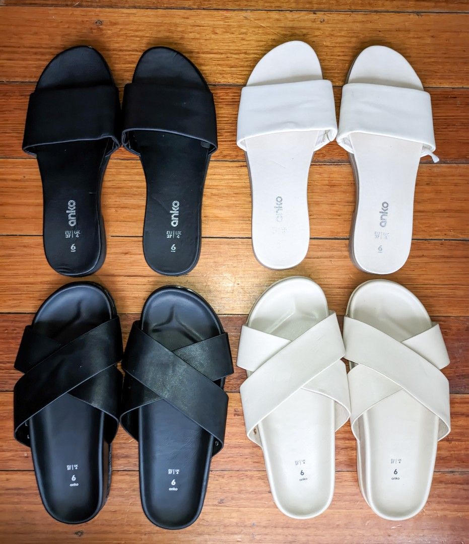 Kmart shoe bundle of women s sandals all sizes 6 Women s Fashion Shoes on Carousell