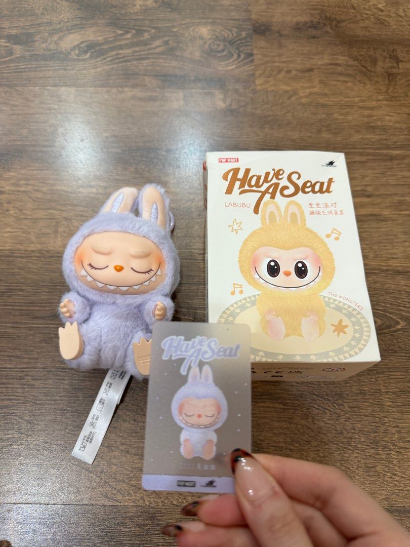 バラ売り⭕️THE MONSTERS Have a Seatシリーズ labubu THE MONSTERS - Have a Seat Vinyl Plush Blind Box - POP MART