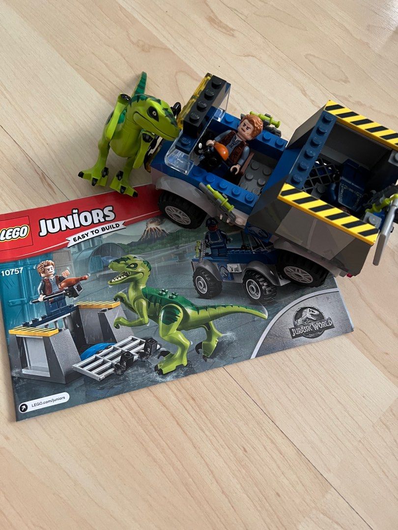 Lego 10757 Raptor Rescue Truck Hobbies Toys Toys Games on Carousell