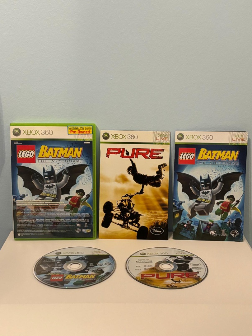 Lego Batman Pure XBOX 360 Video Gaming Video Games Xbox on Carousell