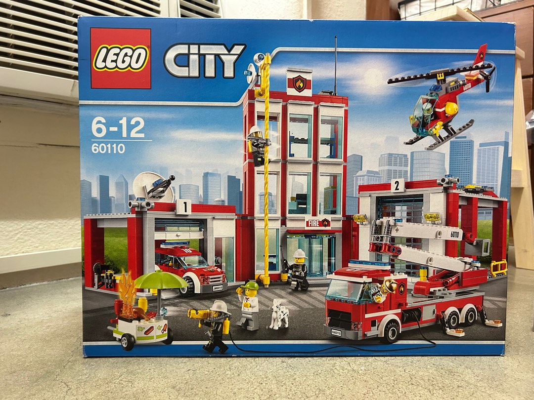 Lego City 60110 Fire Station Hobbies Toys Toys Games on Carousell