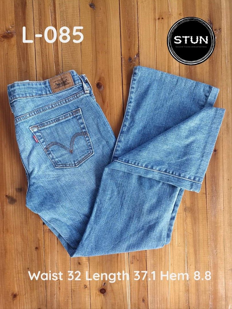 Levi 545 low boot cut discount
