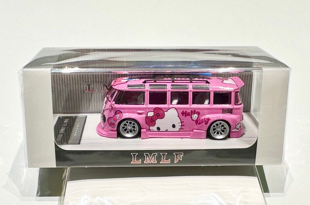 LMLF 1/64 Volkswagen VW T1 RWB BUS hello kitty livery - Free Delivery above  $60 order, Hobbies & Toys, Toys & Games on Carousell
