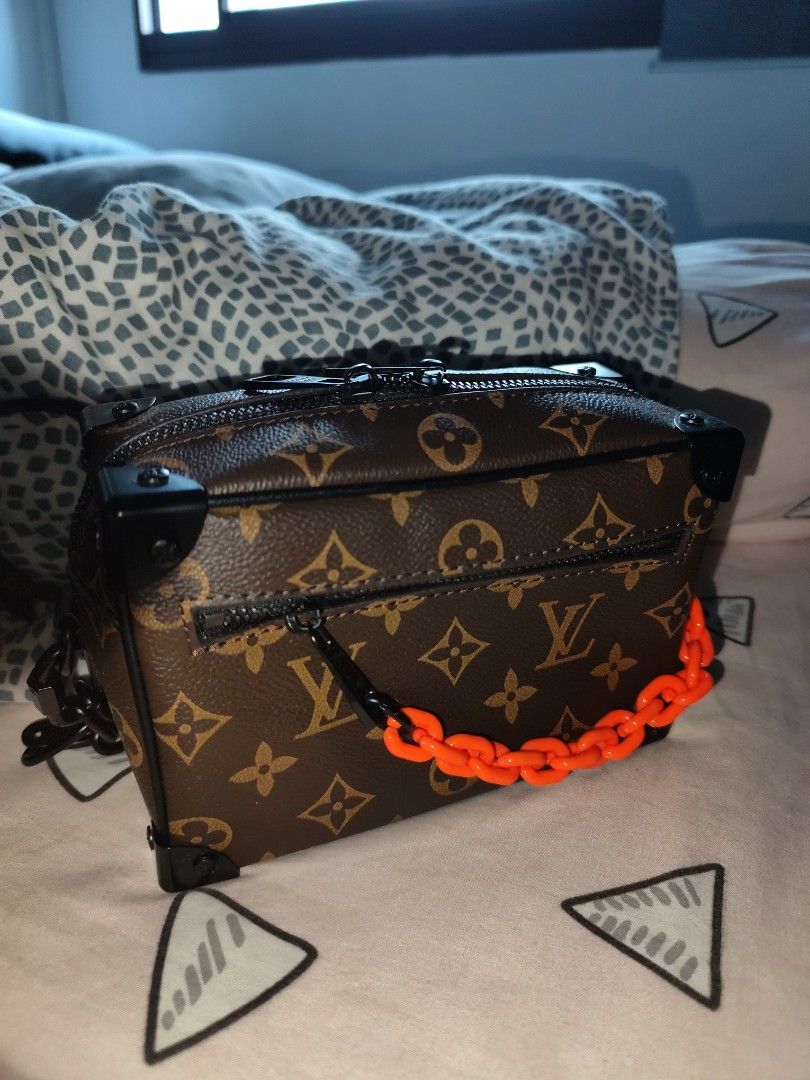 Louis Vuitton Mini Soft Trunk Monogram Solar Brown Orange