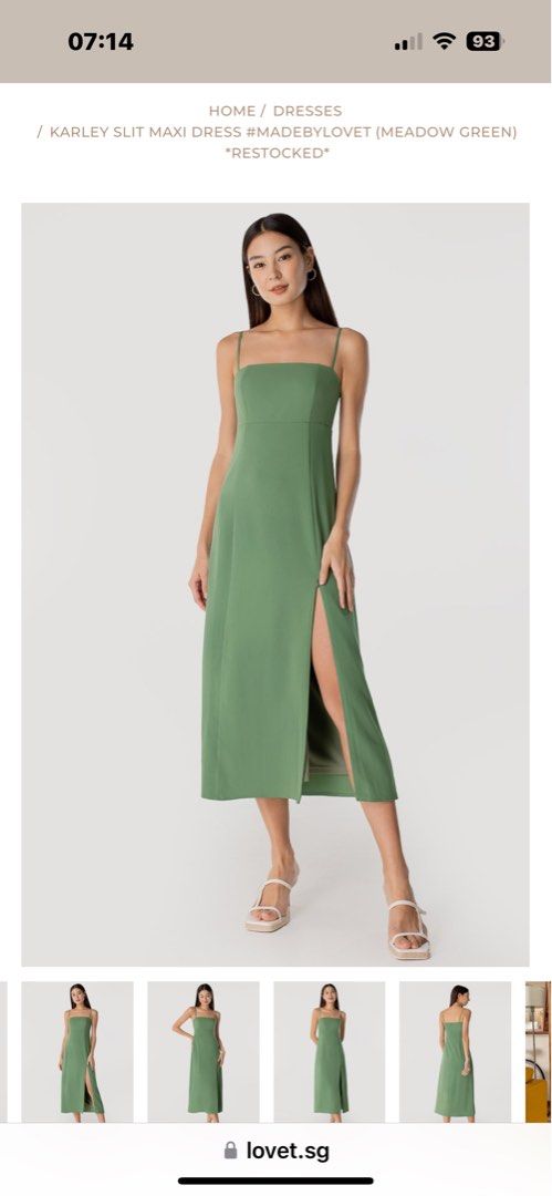Meadow green dresses outlet