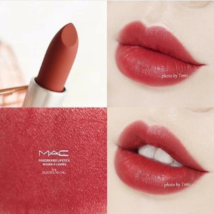 MAC DEVOTED TO CHILI (Category: Makeup) located in Muntinlupa City. Submitted by Hellokeith (Listing ID 1320844732, Image 2). Description: Authentic Brandnew Onhand Multiple stocks onhand (10 pcs. up 500 each) .