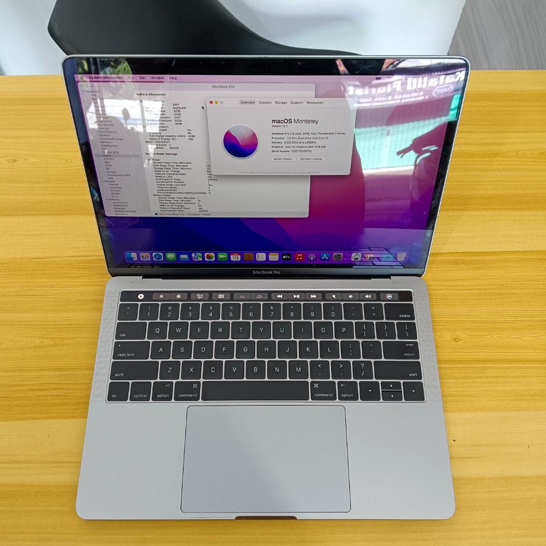 MACBOOK PRO 2016 13-INCH CORE I5 8/256 TOUCHBAR, Elektronik 