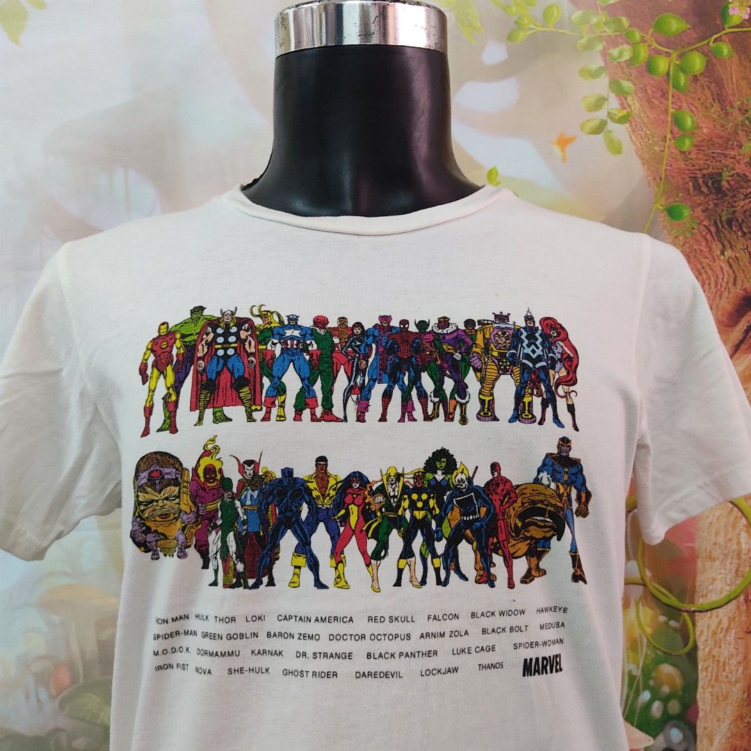 Marvel Superheroes Characters T shirt