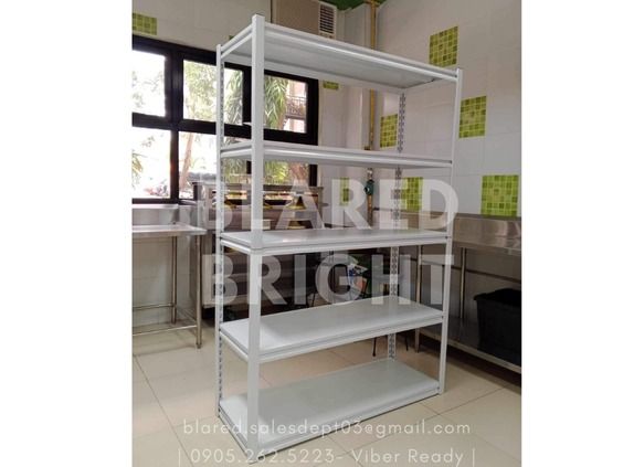 Metal Rack 5 Layer - White | Office furniture, Furniture & Home Living ...