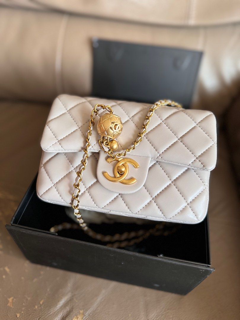 Mini rectangle Flap (Category: Cross-body Bags) located in Singapore. Submitted by _snowaholic_ (Listing ID 1320803526, Image 1). Description: Brand new in box. Helping friend to use my platform to sell Free delivery. Strictly No meet up .