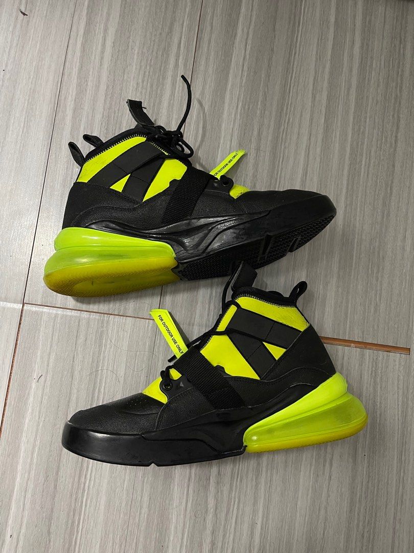 Nike Air Force 270 Utility Volt Men s Fashion Footwear Sneakers on Carousell