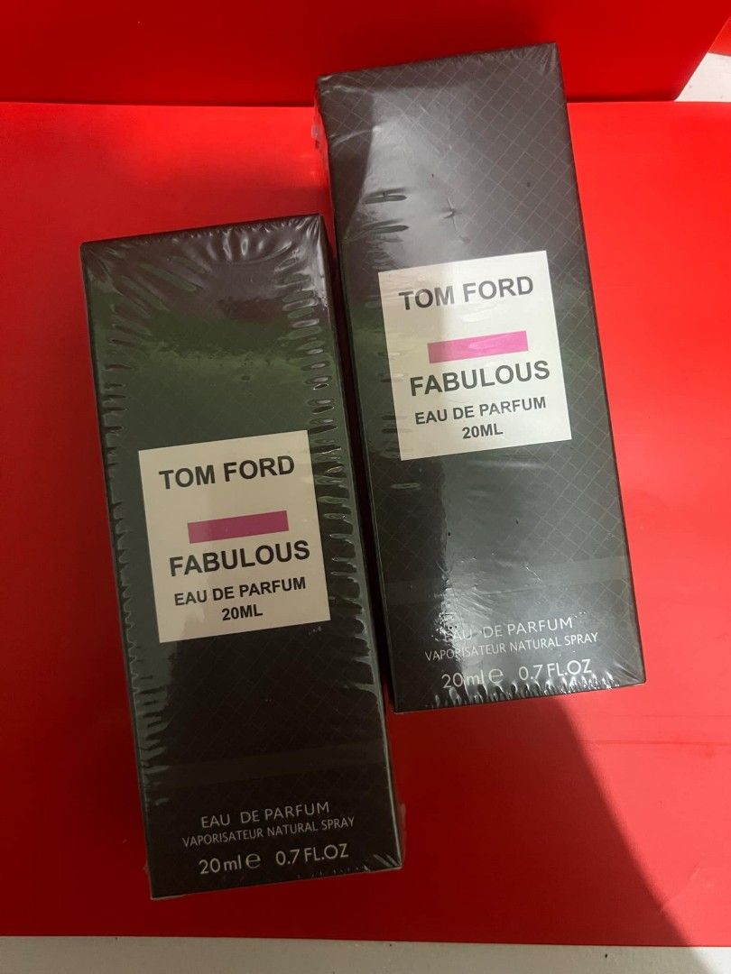Onhand Tom Ford Fabulous 20ml (Category: Fragrance & Deodorants) located in Las Pinas. Submitted by the13scentperfumes (Listing ID 1320853249, Image 1). Description: We ship nationwide via LBC&J&t We do lalamove for sameday receive We do dropshipping This US tester perfume.Sealed and onhand. Worth the price! Pay today,ship today All item is onhand🫰 0921 875 8692.