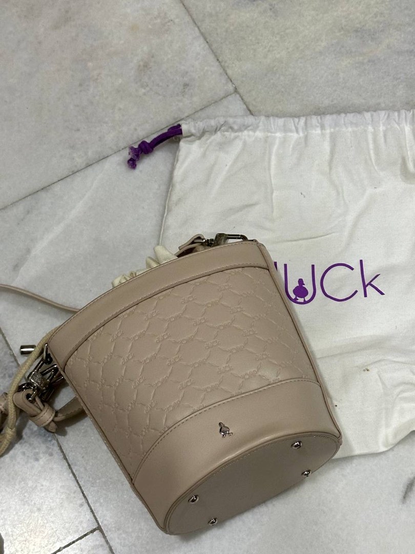 [ORIGINAL] DUCK &amp;quot;The Salma Bag in eggnog&amp;quot;, Women&amp;#39;s Fashion, Bags ...