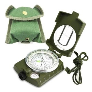 outdoor camping army Quality Prismatic Lensatic Compass Kompas Camping ...
