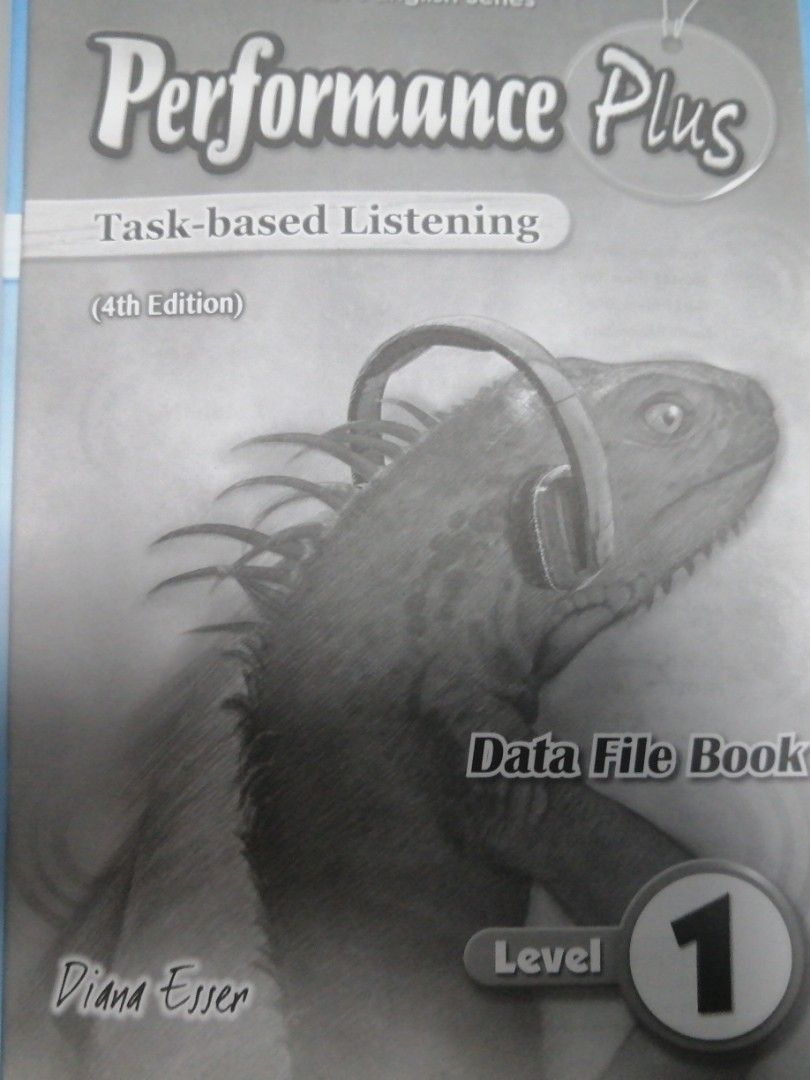 Performance Plus Task-based Listening (4th Edition) Level 1 Pilot ...