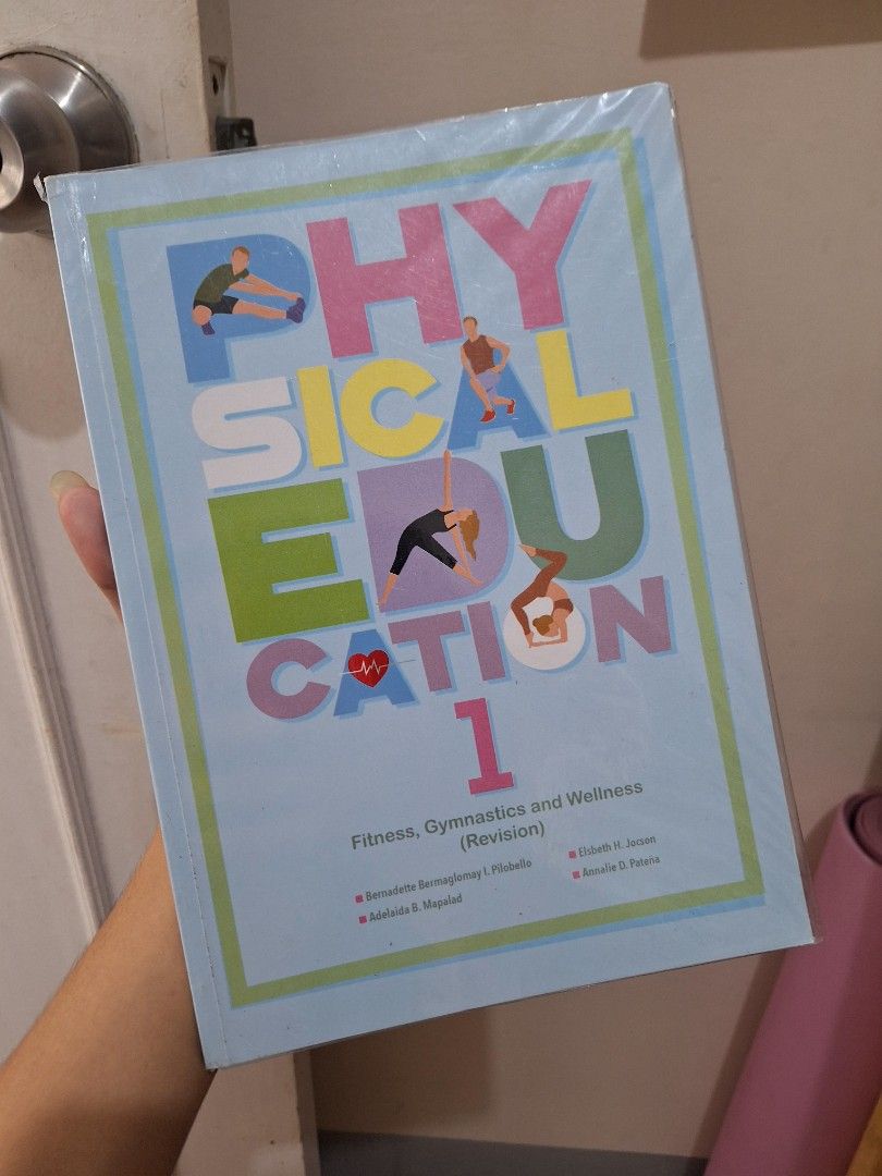 PHYSICAL EDUCATION 1 (PATHFIT 1, PE 1) BOOK (Category: Textbooks) located in Manila. Submitted by llashops (Listing ID 1320801555, Image 1). Description: — Mutya Publishing — in good condition, has plastic cover! — originally bought for 400+sf — price is negotiable :).