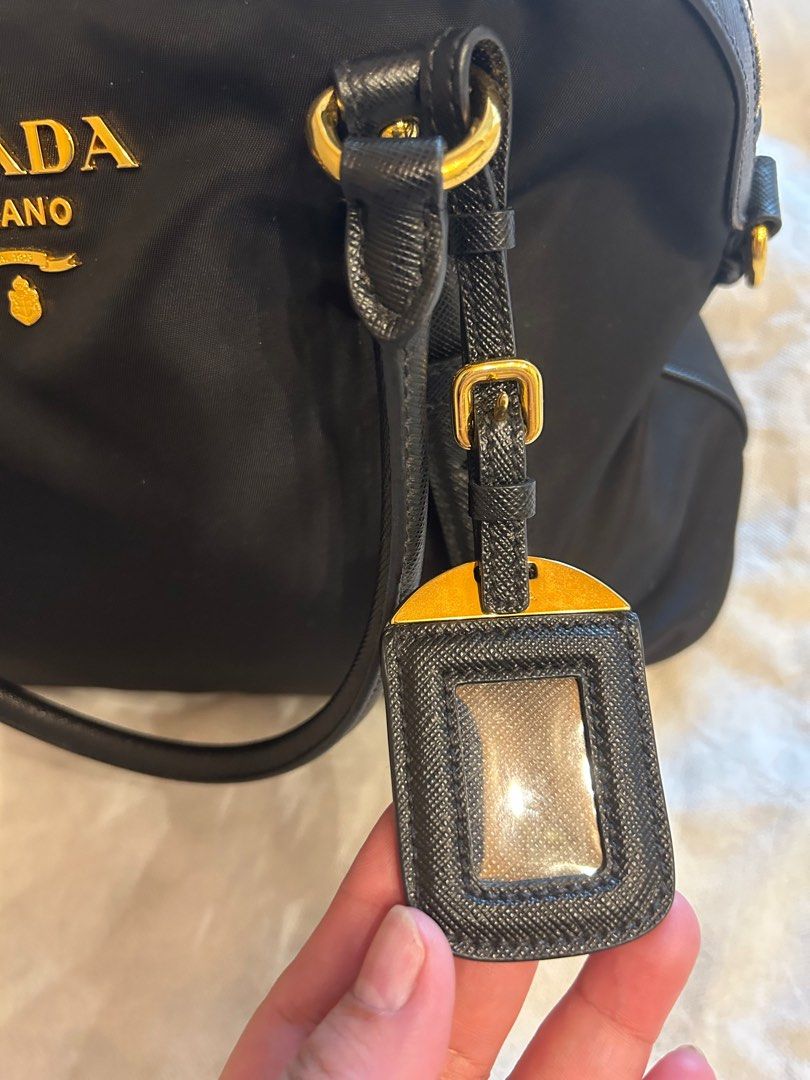 Prada Dome Bag in Nylon (Category: Luxury Bags & Wallets) located in Taguig. Submitted by Jill_preloved (Listing ID 1320787133, Image 2). Description: Authentic Prada Dome nylon bag Used only few times .