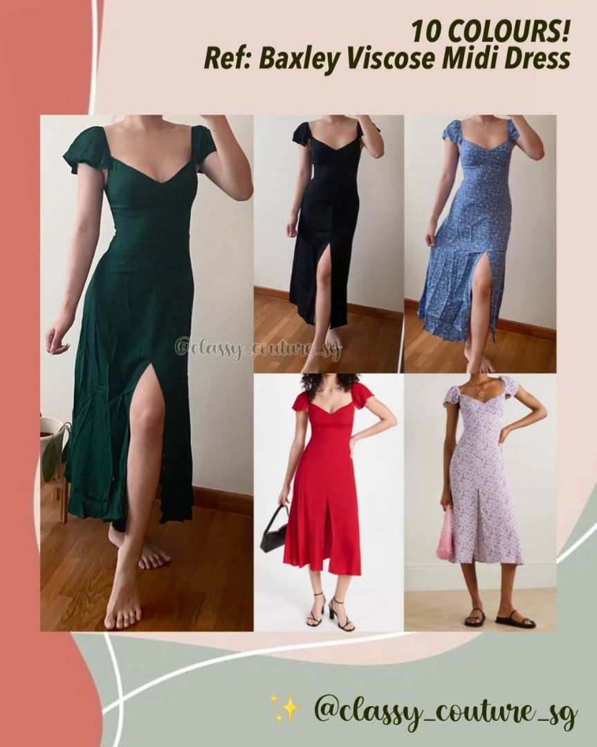 Eve Dress in Emerald Cherry Eve Dress in Emerald Cherry