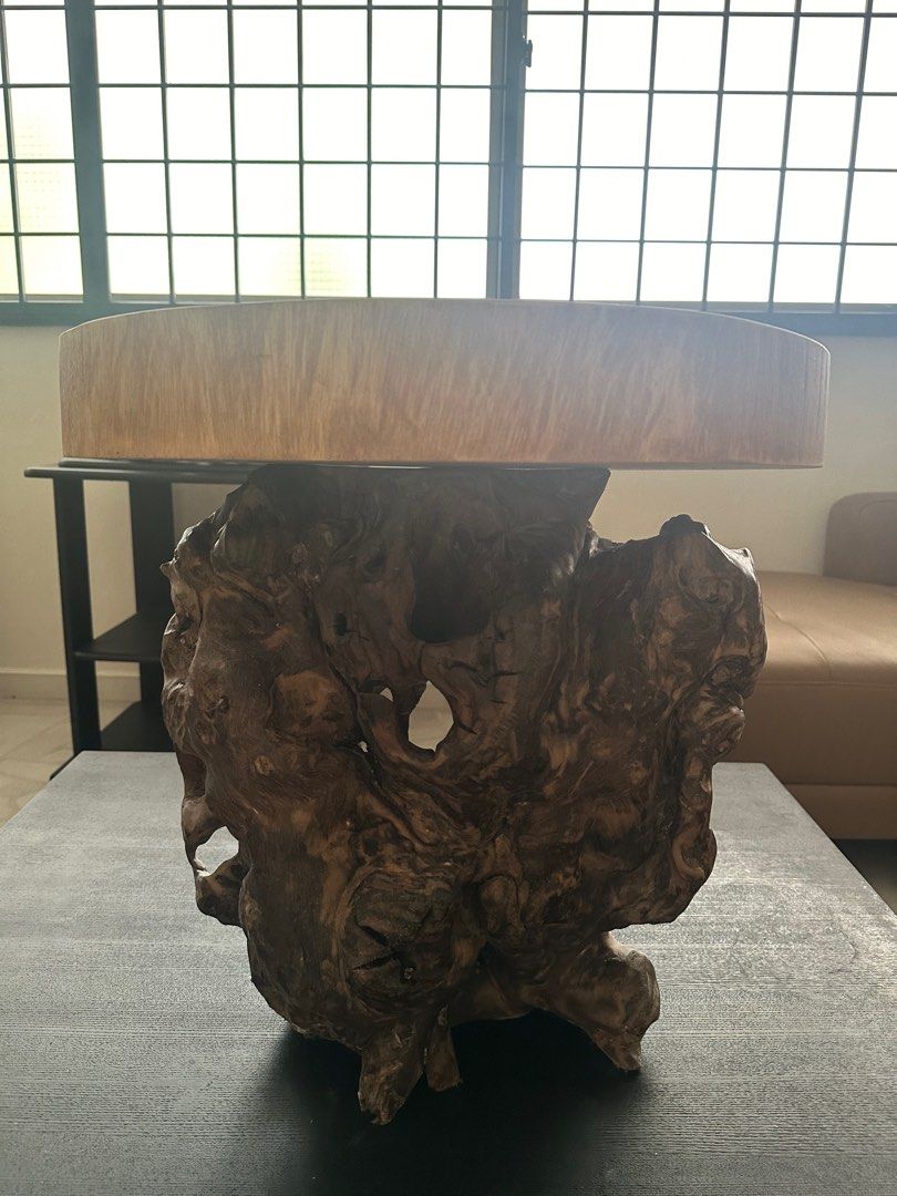 Solid wood Side Table (Category: Other Home Furniture) located in Singapore. Submitted by zenflower.a23089 (Listing ID 1320883530, Image 1). Description: .