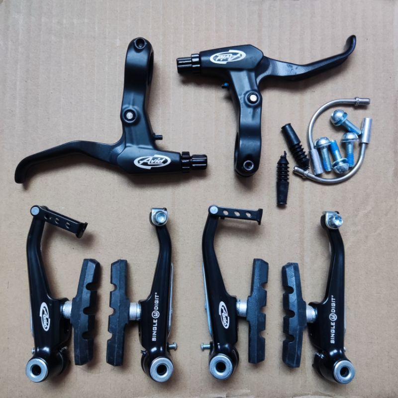 SRAM Avid SD3 V Brake Set with Avid FR5 Brake Levers Black Sports Equipment Bicycles Parts Parts Accessories on Carousell
