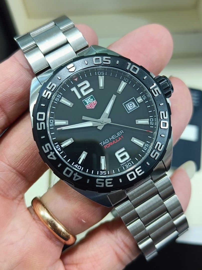 Tag Heuer formula 1 WAZ1110 ori bekas sangat Bagus cukup mulus full set full link normal semua siap pakai