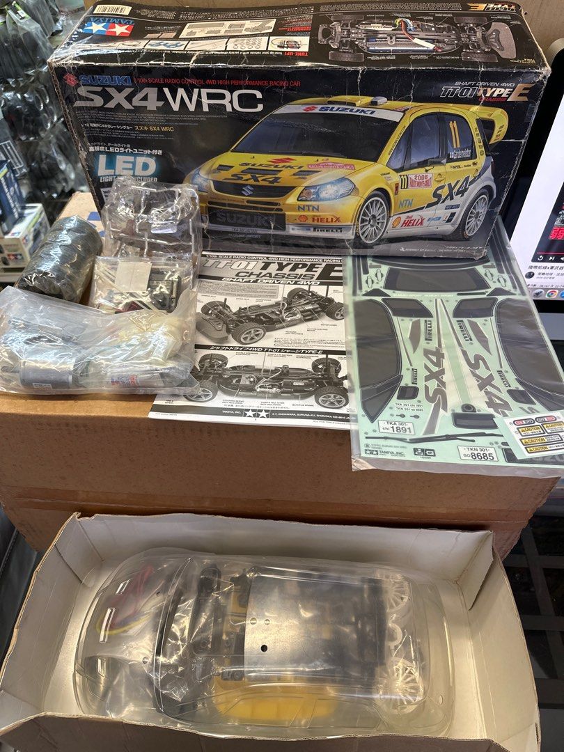 TAMIYA SX4 WRC 1/10 電動RCカー 非売品 非売品 タミヤ 1/10電動RCカー スズキSX4 WRC 58408 • Tamiya Suzuki