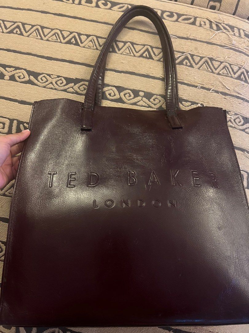 Ted Baker tote bag, Luxury, Bags & Wallets on Carousell