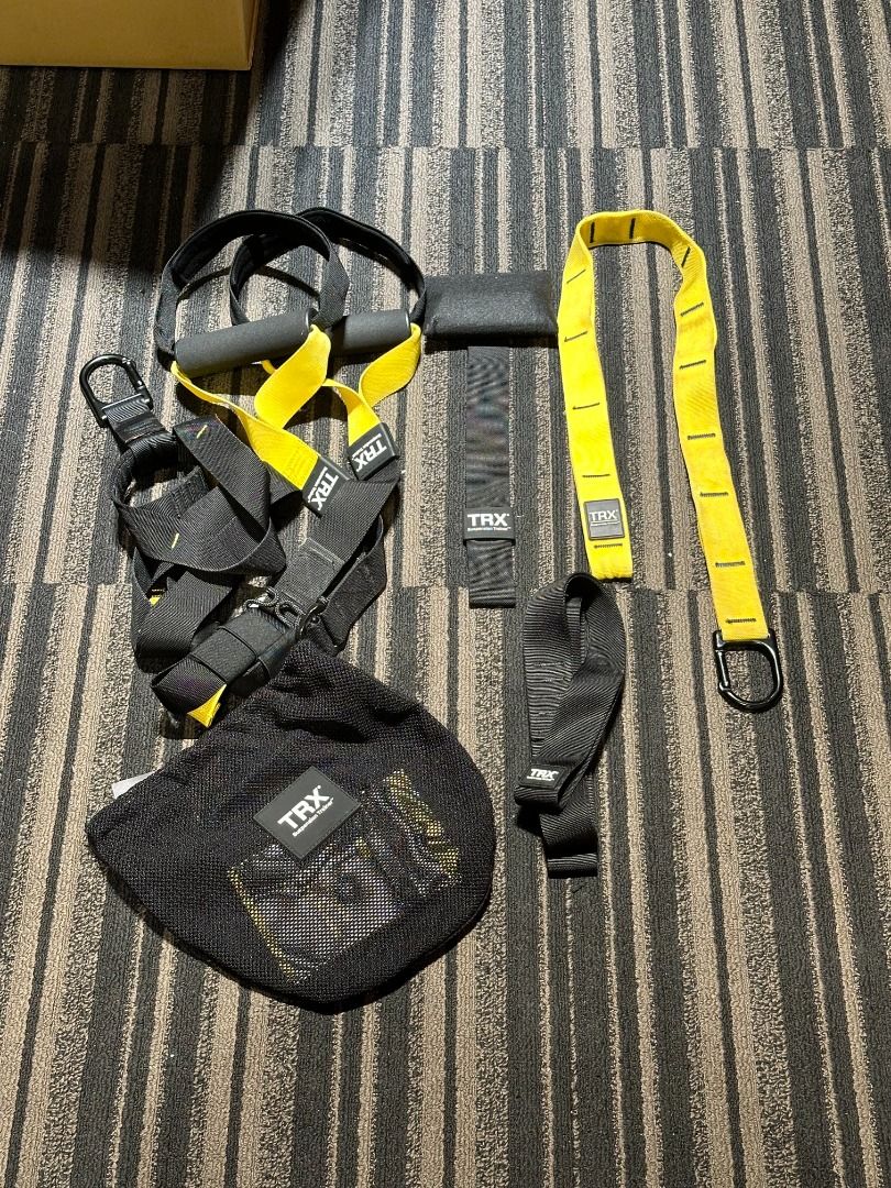 SOLD OUT] (Used) TRX Pro 4 System - Suspension Trainer, Sports Equipment,  Exercise & Fitness, Toning & Stretching Accessories on Carousell