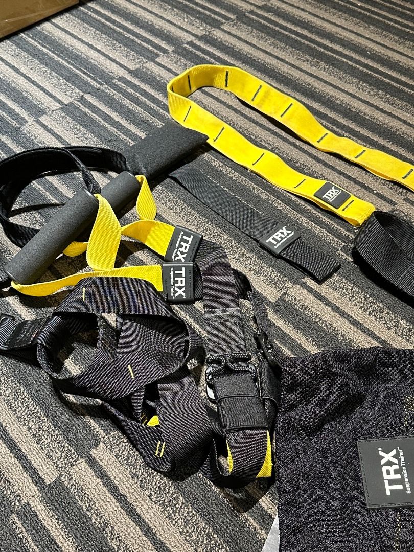 SOLD OUT] (Used) TRX Pro 4 System - Suspension Trainer, Sports Equipment,  Exercise & Fitness, Toning & Stretching Accessories on Carousell