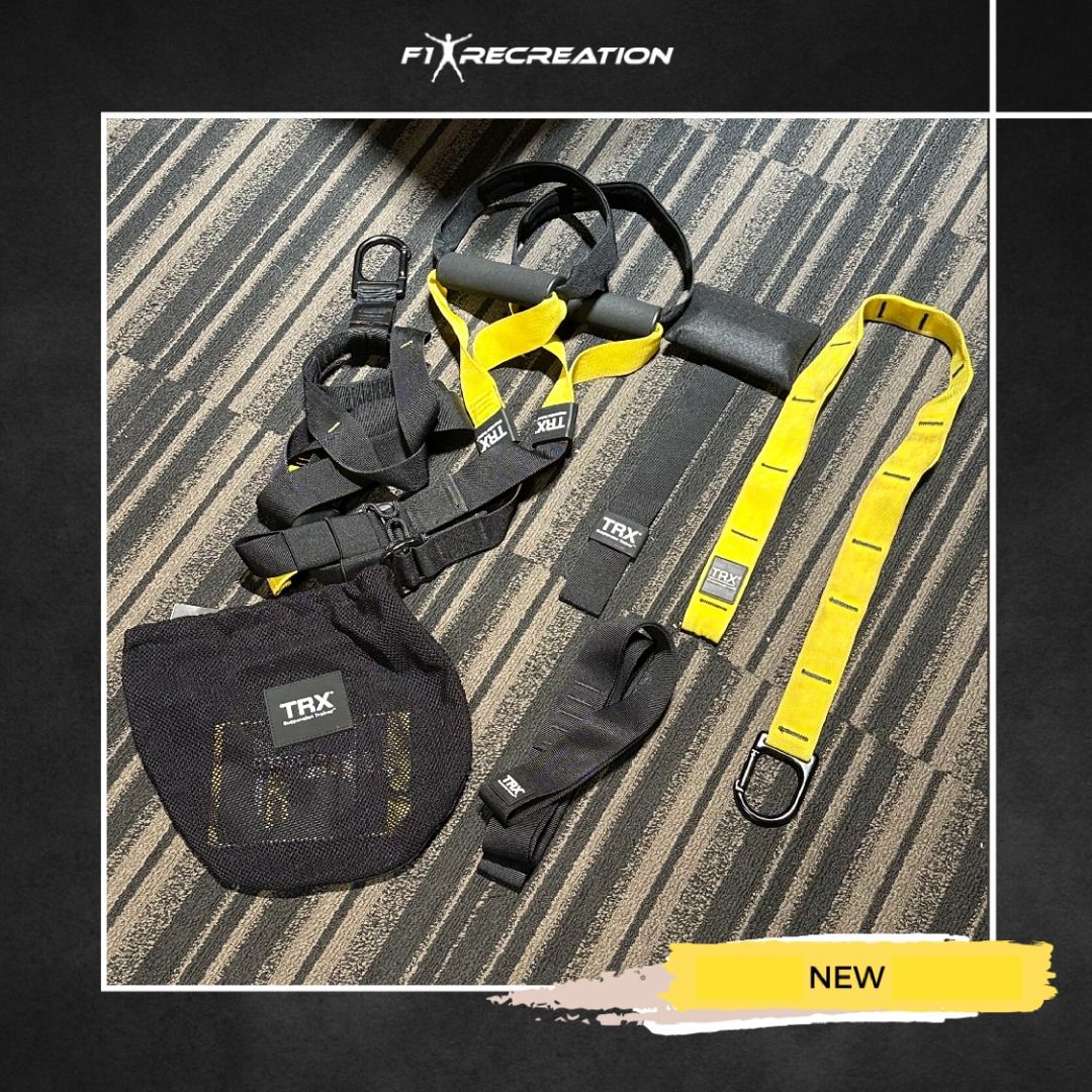 SOLD OUT] (Used) TRX Pro 4 System - Suspension Trainer, Sports Equipment,  Exercise & Fitness, Toning & Stretching Accessories on Carousell
