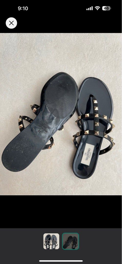 Valentino garavani rockstud sandal size 36