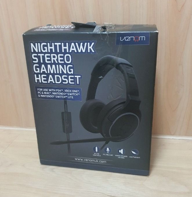 Nighthawk stereo gaming headset discount