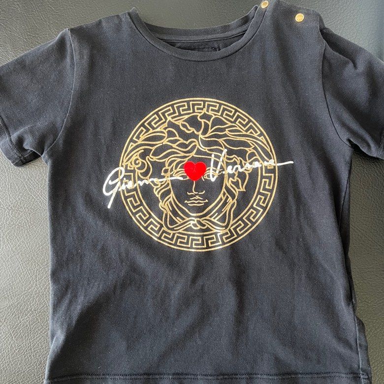 Versace t shirt kids discount