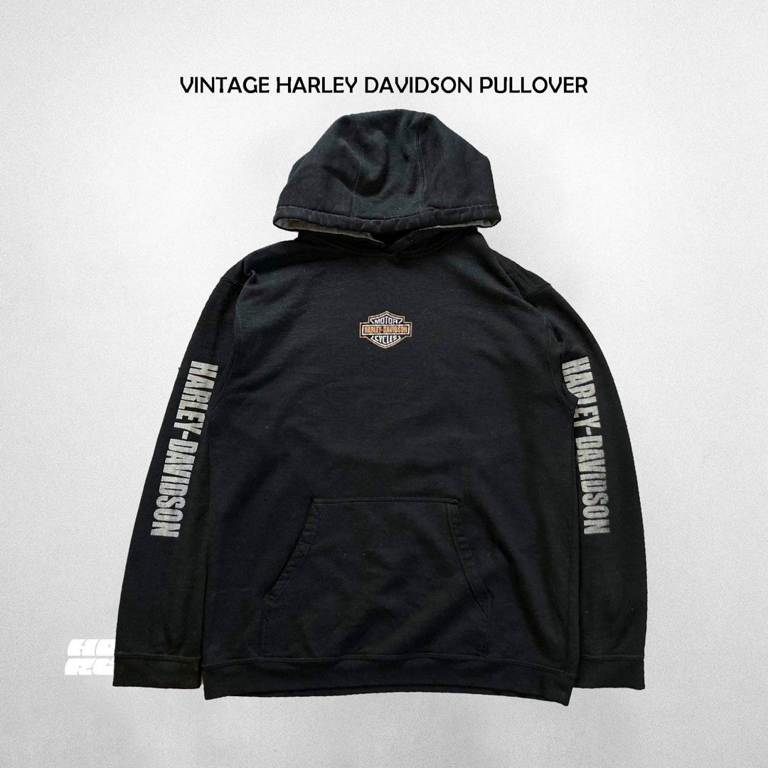 Vintage Harley Davidson Hoodie Jacket Men s Fashion Coats Jackets and Outerwear on Carousell
