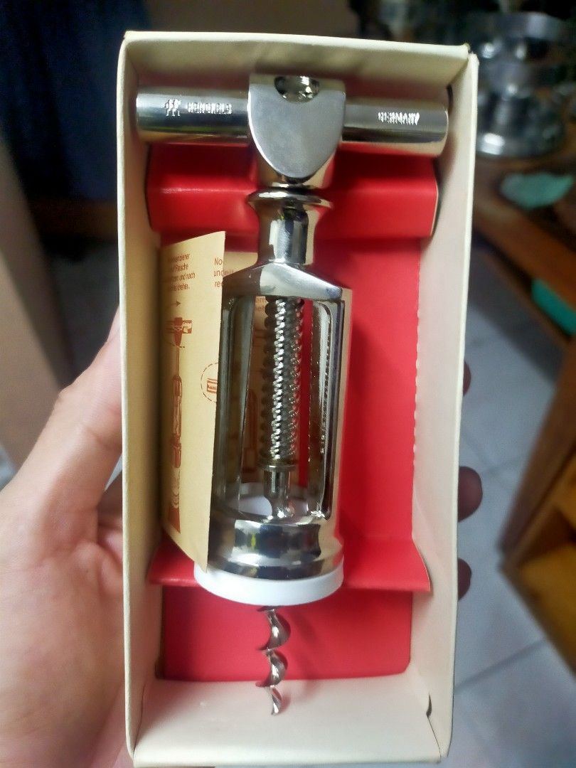 Vintage JA Henckels cork screw (Category: Vintage Collectibles) located in Quezon City. Submitted by dello5 (Listing ID 1320783813, Image 2). Description: Vintage JA Henckels cork screw -circa 50's -Never been used -complete -German made 1250php Tandang Sora QC.