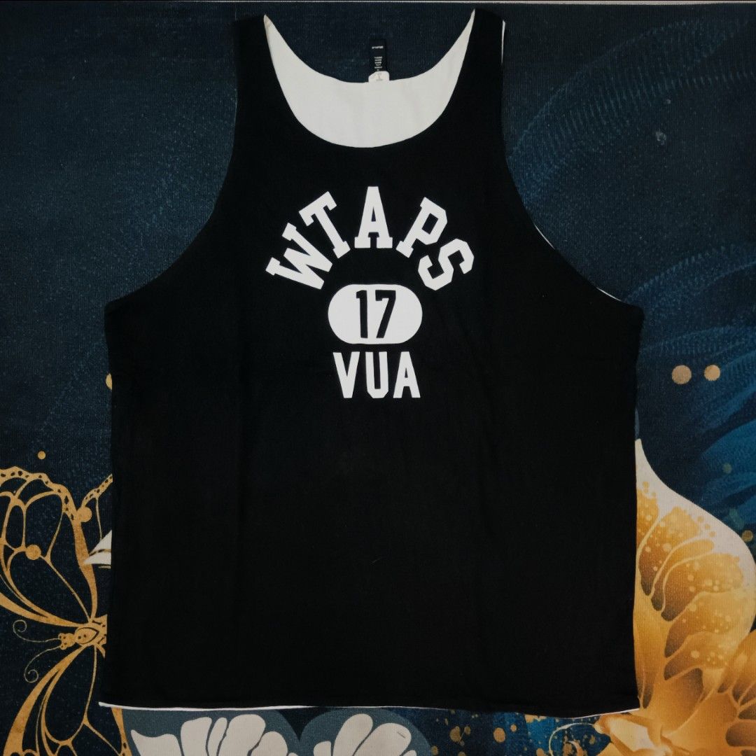 WTAPS Reversible Tank top (Category: Tshirts & Polo Shirts ) located in Mabalacat. Submitted by thriftThings (Listing ID 1320947466, Image 1). Description: WTAPS Reversible Tank top Size: Large Dimension: 21.5Width / 27.5Length Excellent Condition No flaw.