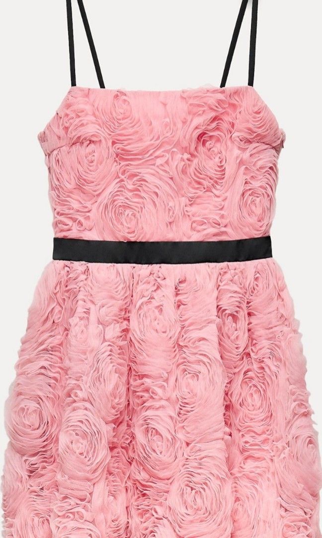 open lace back dress Moledro Coral Pink Zara Lehenga Set