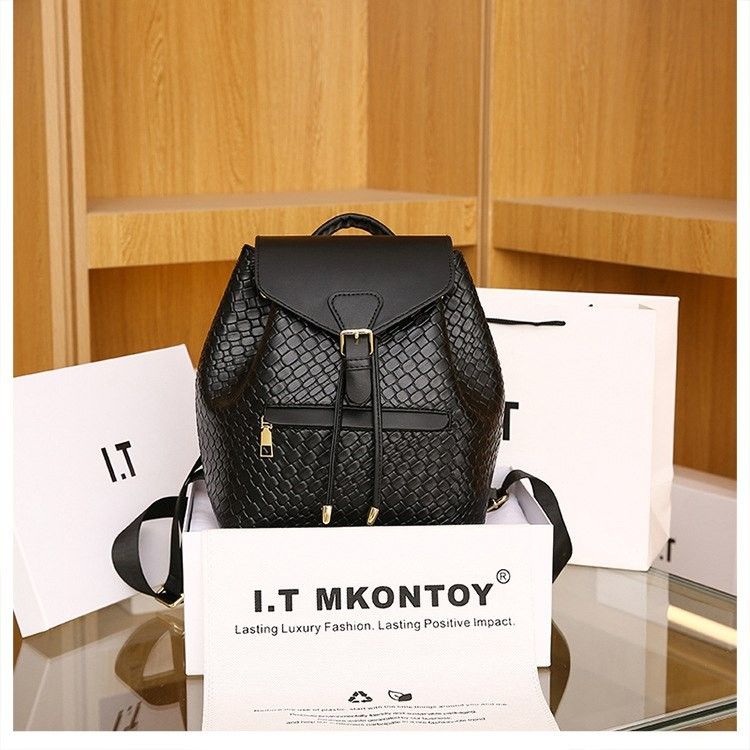 10 TF8330 l tas gendong tas ransel putih tas lucu tas korea wanita