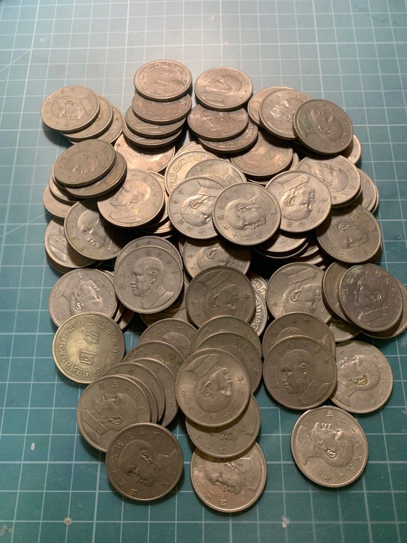 早期60年代大伍圓幣 5元 100枚