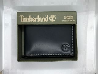 In stock 🇺🇸 US imported Timberland Men Leather Wallet Black Birthday Gift birthday present genuine leather wallet men's wallet62971038907650117