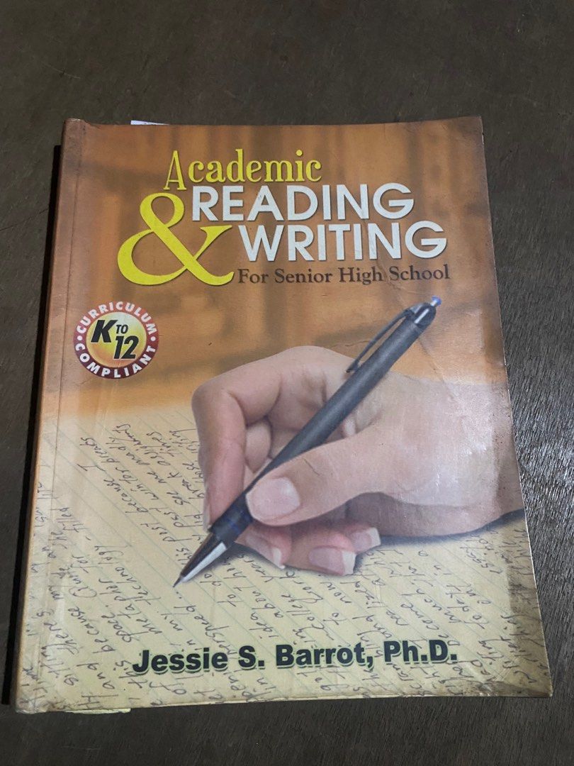 Academic Reading & Writing (Category: Textbooks) located in Manila. Submitted by paulineogaya (Listing ID 1317855477, Image 1). Description: First owner, some may have highlights po Please manage your expectations po due to used na rin thank you.