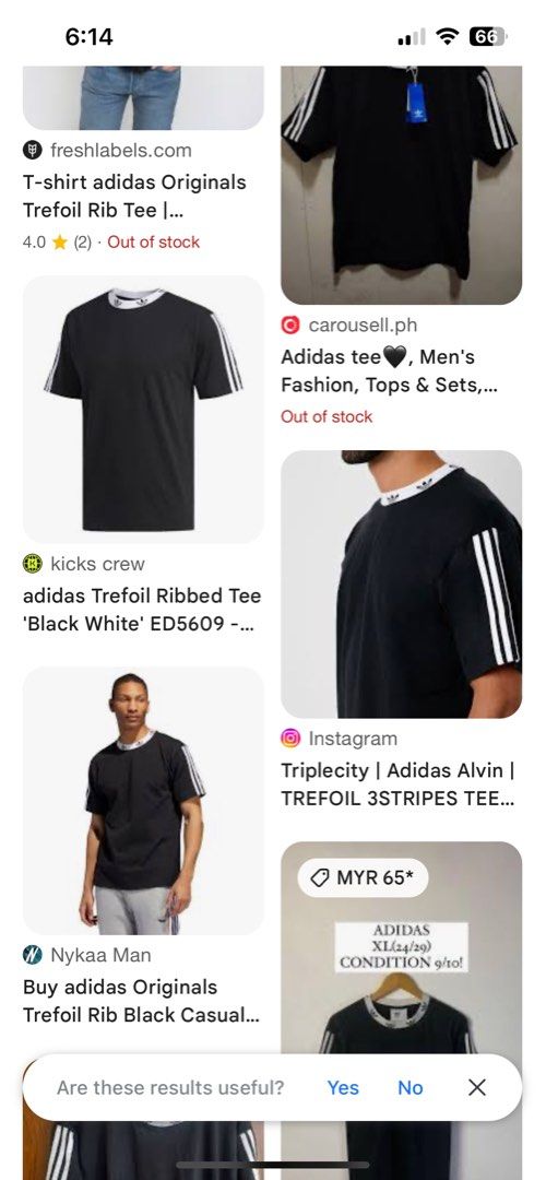 Adidas shirt solid neck line Men s Fashion Tops Sets Tshirts Polo Shirts on Carousell