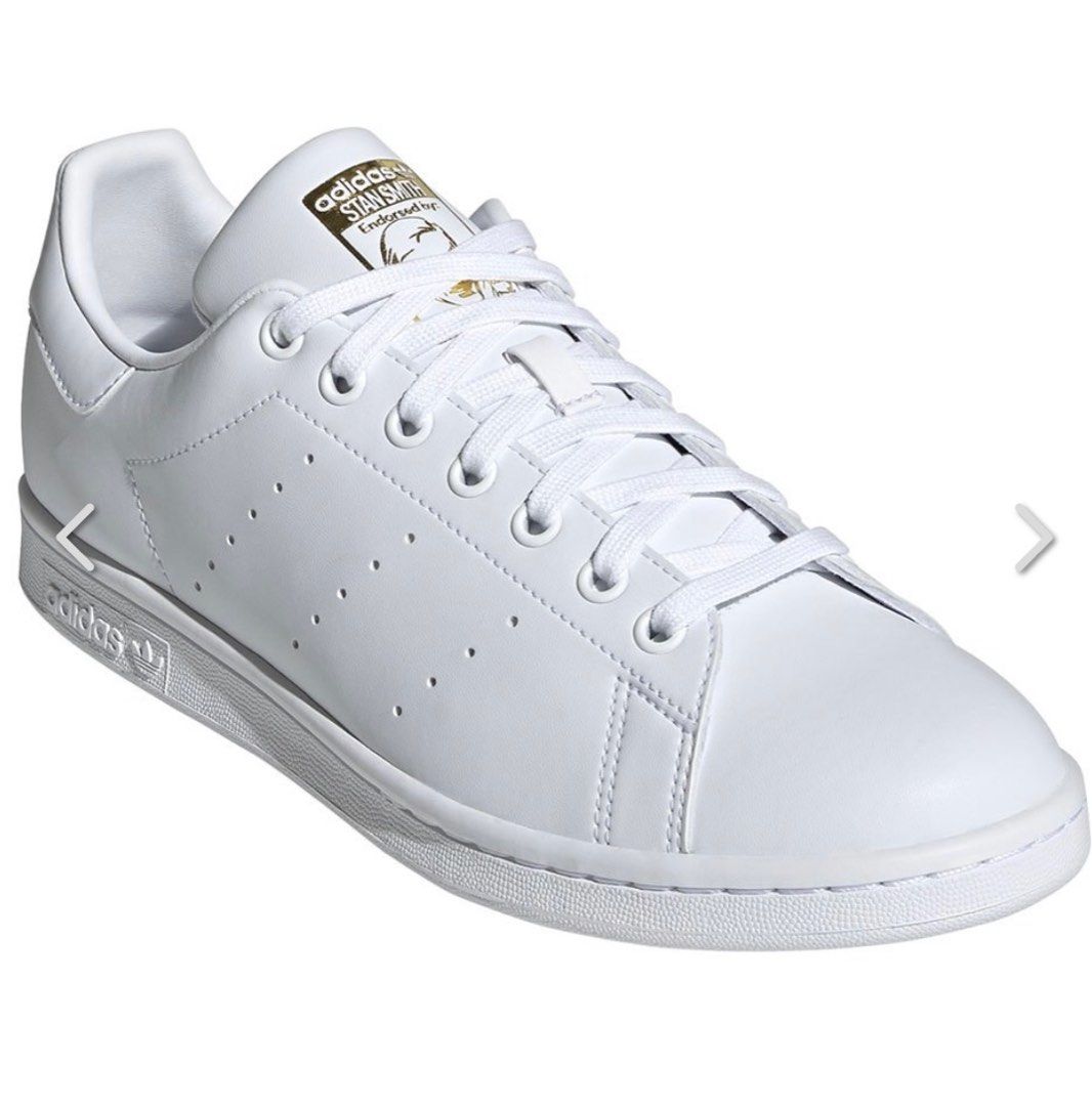 Brand new with tag Adidas Stan Smith White Gold UK 6.5 Women s Fashion Footwear Sneakers on Carousell