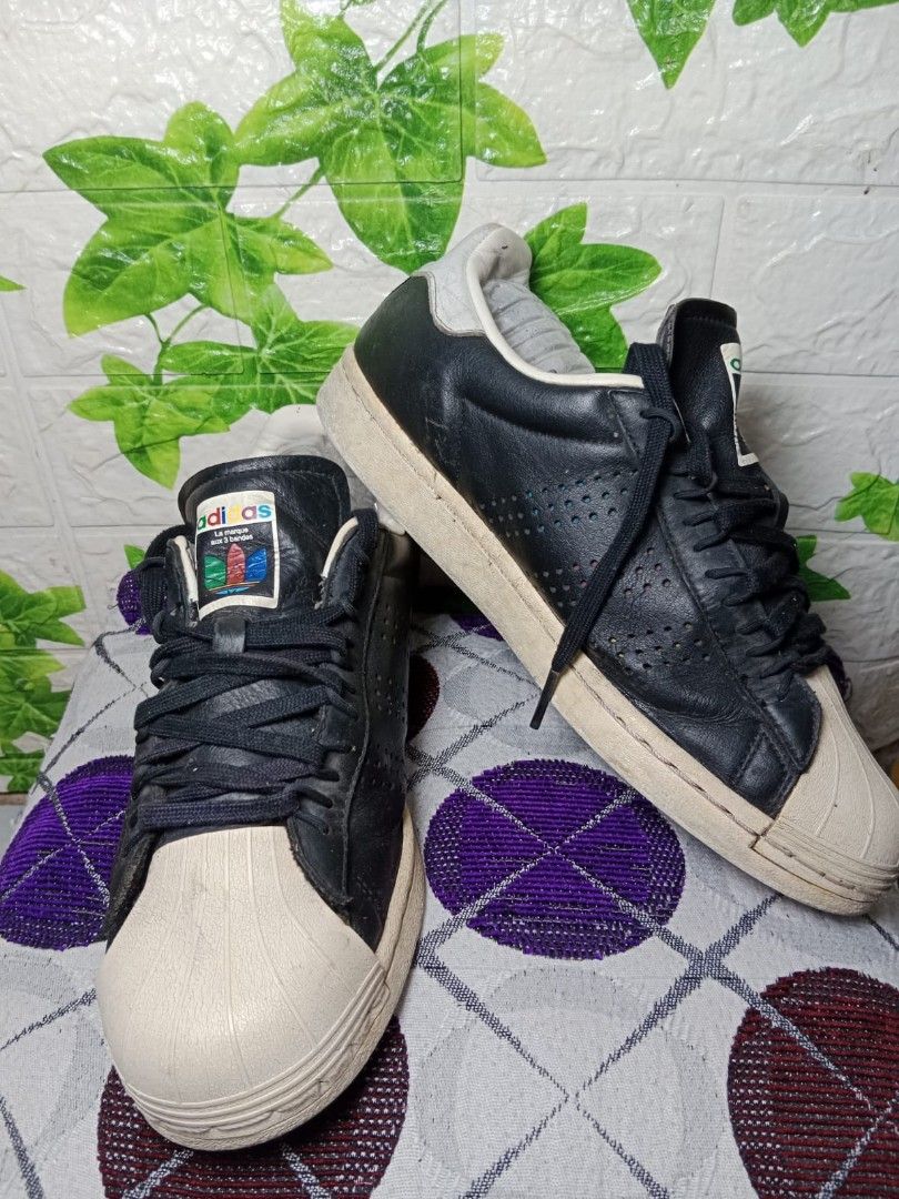 Adidas superstar FW5387 core black, Fesyen Pria, Sepatu , Sneakers di  Carousell