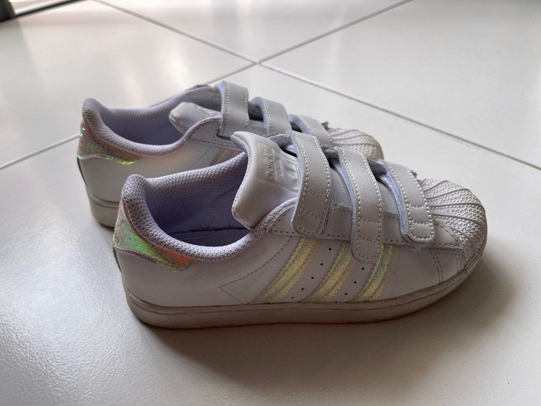 Adidas Superstar Hologram Kids Unisex 1 UK