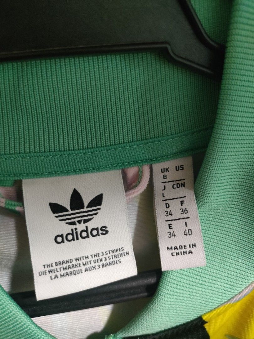Adidas Tropicalage SST Graphic Womens Track Jacket Multicolor Women s Fashion Coats Jackets and Outerwear on Carousell