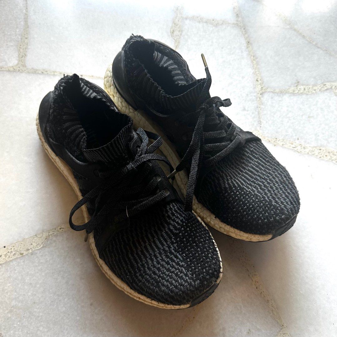 Adidas women's ultraboost x running shoes  knit black hot sale