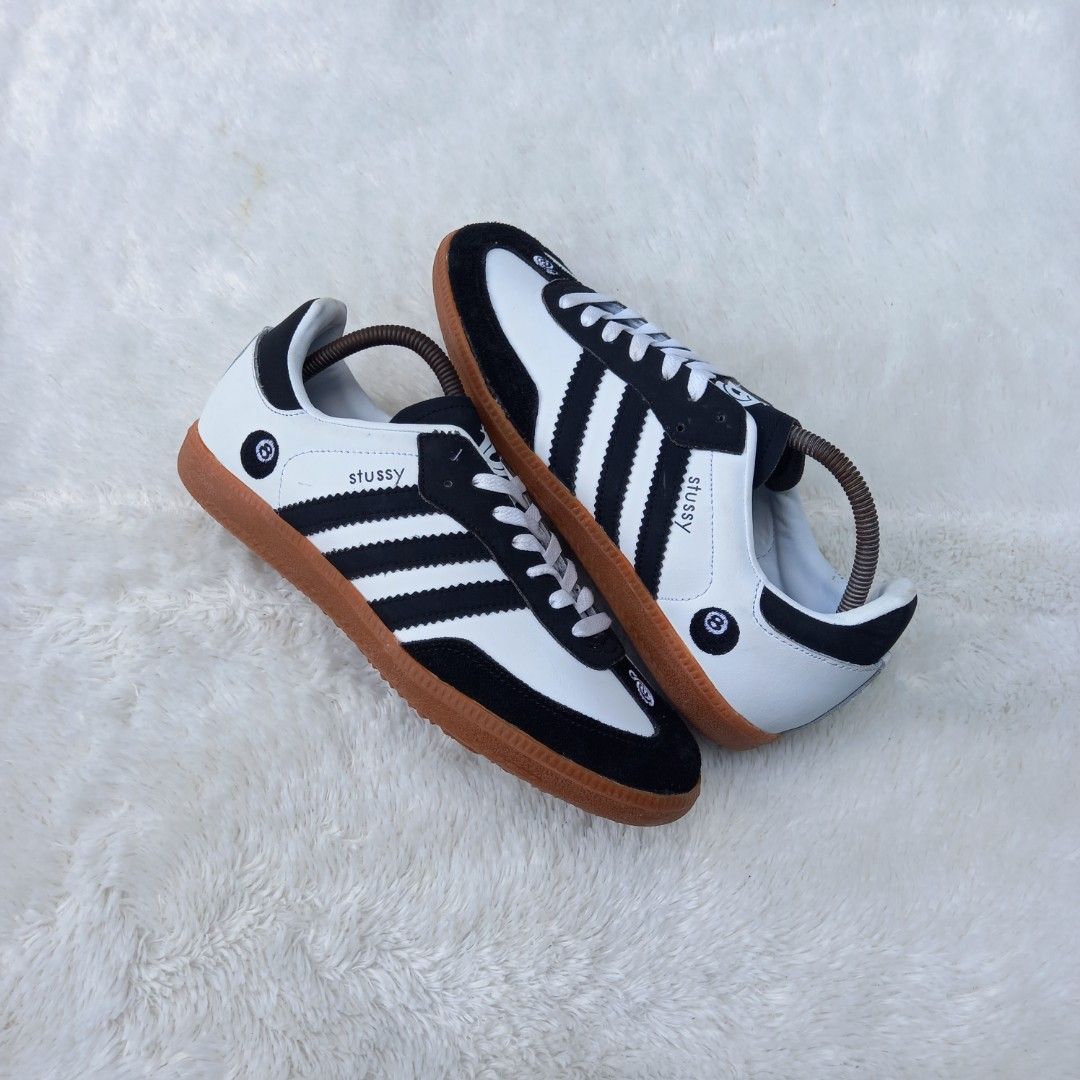 adidas gazelle silver green womens Adidas Samba x Stussy  JWCKICKS